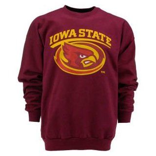 Iowa State Cyclones NCAA Campus Standard Crew  Sports Fan Sweatshirts  Sports & Outdoors