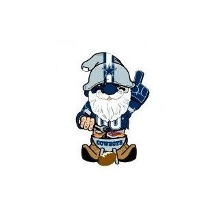 Dallas Cowboys Garden Gnome 11'' Thematic   Second String : Sports Fan Outdoor Statues : Sports & Outdoors