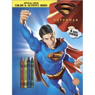 Superman Returns Color & Activity Book: With Crayons: Don Curry: 9780696229060: Books