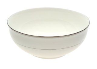 Mikasa Gothic Platinum Bone China Serving Bowl: Kitchen & Dining
