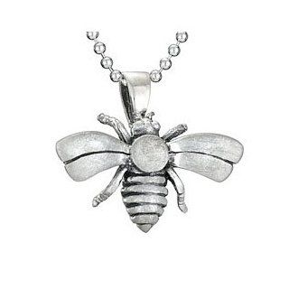 Tiger Mountain Sterling Silver Honey Bee Pendant   18" Necklace Jewelry