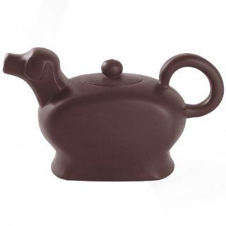 Egyptian Puppy Dog Chinese Yixing Clay Teapot 10 oz: Kitchen & Dining
