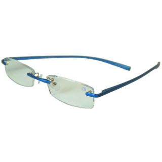 Sport Reading Glasses   Gray Blue Frame/Clear Lens +1.25 Mild 732131