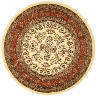 Shop Safavieh Lyndhurst Collection LNH331R Ivory and Rust Round Area Rug, 8 Feet Round at the  Home Dcor Store. Find the latest styles with the lowest prices from Safavieh