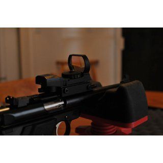 Ultimate Arms Gear Tactical "CQB" Rifle Shotgun Pistol Red Green 4 Reticle Red Dot Open Reflex Sight/Scope  Rifle Optics  Sports & Outdoors