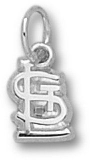 St. Louis Cardinals 5/16" "STL" Charm   Sterling Silver Jewelry : Sports & Outdoors