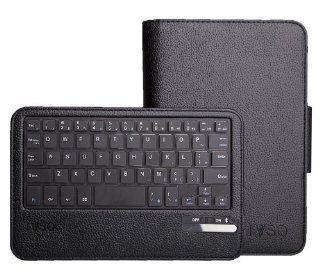 IVSO Acer Iconia A1 810 7.9 Inch Bluetooth Keyboard Portfolio Case   DETACHABLE Bluetooth Keyboard Stand Case / Cover for Acer Iconia A1 810 Tablet (Black): Computers & Accessories