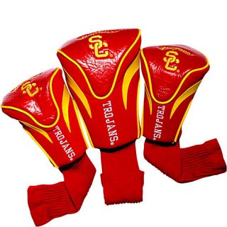 Team Golf University of Southern California USC Trojans 3 Pack Contour Headcover