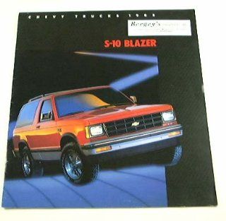 1985 85 Chevrolet Chevy S 10 BLAZER BROCHURE Sport 4x4 : Other Products : Everything Else