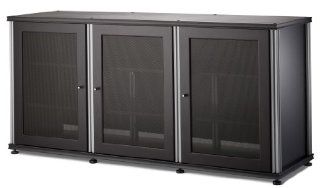 Salamander Designs SB339W/A Synergy Triple Wide A/V Cabinet with Doors and a Center Channel Opening: Electronics