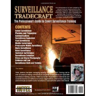 Surveillance Tradecraft: The Professional's Guide to Surveillance Training: Peter Jenkins: 9780953537822: Books
