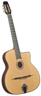 Gitane Modele Stephane Wrembel DG 340 DjangoJazz Guitar (Natural, Acoustic): Musical Instruments