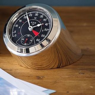 rev counter desk clock by me and my car