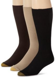 Gold Toe Men's 345S Metropolitan 3 Pack Cotton Lisle Dress Sock, Khaki/Brown/Black, 10 13 at  Mens Clothing store