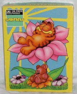 Vintage Garfield 100 Piece Puzzle 1978: Toys & Games