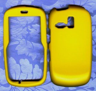 Yellow Pattern snap on case Samsung r355 R355c Straight Talk Phone Cover: Cell Phones & Accessories
