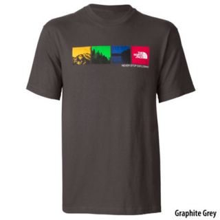 The North Face Mens Four Square Short Sleeve Graphic Tee 700796