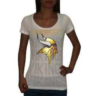 Victoria's Secret Women's NFL Minnesota Vikings T Shirt: Clothing