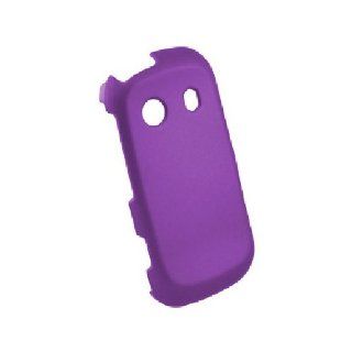 Purple Hard Snap On Cover Case for Samsung Seek SPH M350: Cell Phones & Accessories