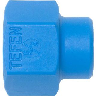 Loc Line Coolant Hose Component, Tefen, Reducer, 1/2"   1/4" NPT Female (Pack of 4): Cutting Tool Coolants: Industrial & Scientific