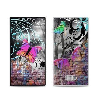 Butterfly Wall Design Protective Decal Skin Sticker (Matte Satin Coating) for Nokia Lumia 928 Cell Phone Cell Phones & Accessories