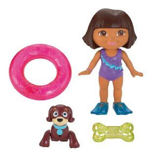 Fisher Price Swimming Dora and Perrito: Toys & Games
