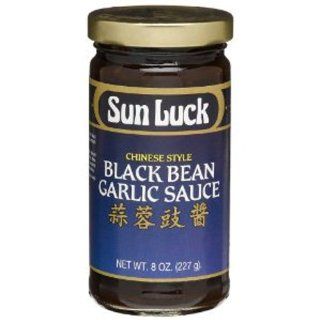 Sun Luck Sauce, Black Bean Garlic, 8 Ounce (Pack of 6)  Gourmet Sauces  Grocery & Gourmet Food