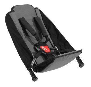 phil&teds Classic Doubles Kit Second Seat Attachment, Black/Charcoal : Baby Stroller Accessories : Baby