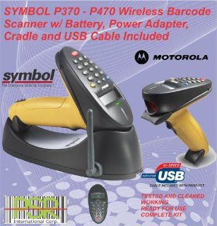 P370 Symbol Phaser Industrial grade handheld barcode scanner USB Version PLUG and PLAY READY TO USE READY TO GO comes with 1 USB CABLE easy system integration GOOD (COMPLETE KIT ) PRODUCT for GREAT PRICE . It's simpler to use and comes as complete kit