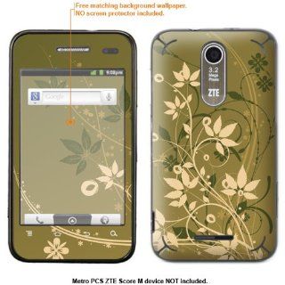 Protective Decal Skin Sticker for Metro PCS ZTE Score M case cover ZTEscoreM 363: Cell Phones & Accessories
