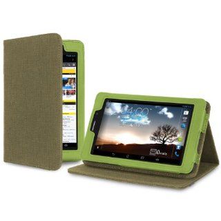 Cover Up ASUS Fonepad ME371MG (7") Tablet Version Stand Natural Hemp Cover Case   Khaki Green: Computers & Accessories