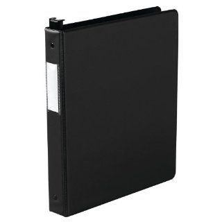 Wilson Jones Heavy Duty Hanging DublLock Round Ring Vinyl Binder, 1 Inch Capacity, Letter Size, Black (W364 14NBA) : Hanging File Folders With Rings : Office Products