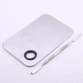 Nail World365 High Quality Professional Pro Stainless Steel Cosmetic Makeup Palette Spatula Tool : Beauty