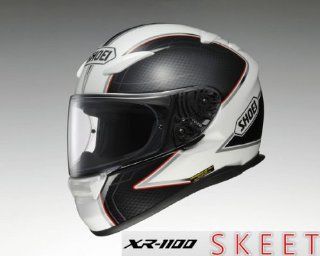 Shoei XR 1100 Skeet White Black JIS standard Full Face Helmet W 666 367: Automotive