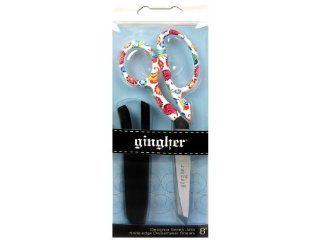 Gingher Designer's Series Julia 8 inch Knife Edge Dressmaker's Shears   Right Handed: Toys & Games