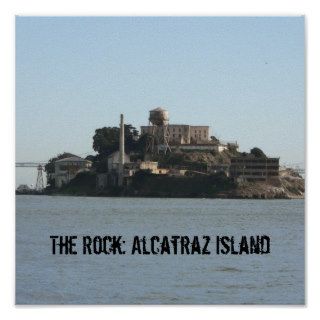 The Rock Alcatraz Island Print