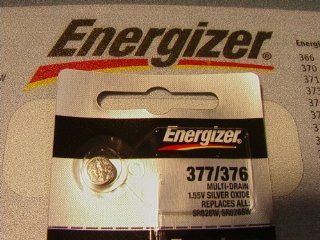 Energizer 377 376 BUTTON CELL BATTERY 376 OXIDE: Home Improvement