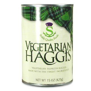 Stahly Scottish Vegetarian Haggis   425g : Vegetarian Meat Substitutes : Grocery & Gourmet Food