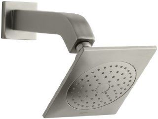 Kohler K 14681 BN Loure Showerhead, Arm and Flange, Vibrant Brushed Nickel   Fixed Showerheads  