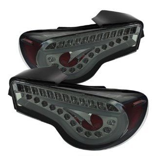 Scion FRS 12 13 Light Bar LED Tail Lights   Smoke: Automotive