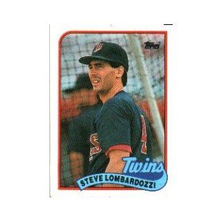 1989 Topps #376 Steve Lombardozzi: Sports Collectibles