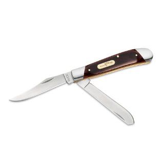 Buck Knives 0382BRS Trapper Folding Pocket Knife : Tactical Knives : Sports & Outdoors