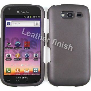 ACCESSORY HARD RUBBERIZED CASE COVER FOR SAMSUNG GALAXY S BLAZE 4G T769 METALLIC GRAY: Cell Phones & Accessories