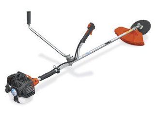 Tanaka TBC 340PFD 32cc Gas Dual Handle Straight Shaft String Trimmer / Edger with 9 in Saw Blade : Patio, Lawn & Garden