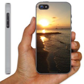 iPhone 5 Case   Cayman Islands   Boats at Sunset   Clear Protective Hard Case: Cell Phones & Accessories