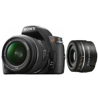 Sony DSLR DSLR A390L 14.2MP Digital SLR Camera & 18 55/30MM Macro Lenses  Camera & Photo