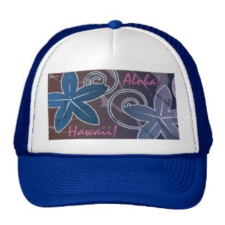Casual Aloha Hawaiian Truckers Hat