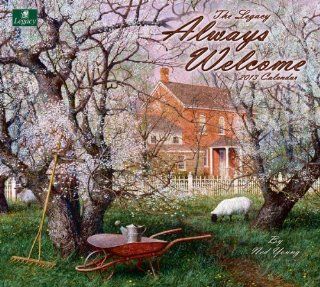 Legacy 2013 Wall Calendar, Always Welcome by Ned Young (WCA9251) : Office Products
