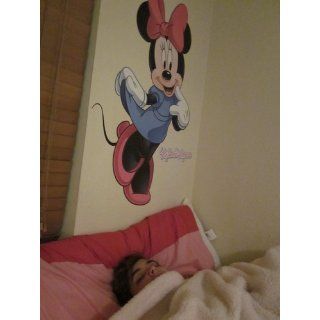 Roommates Rmk1509Gm Minnie Mouse Peel And Stick Giant Wall Decal: Home Improvement