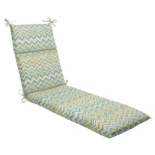 Pillow Perfect Cosmo Chevron Chaise Lounge Cushion